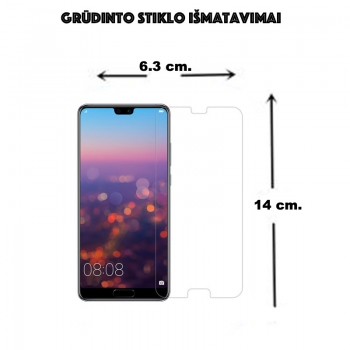 Apsauginis stikliukas telefonui (HUAWEI P20)